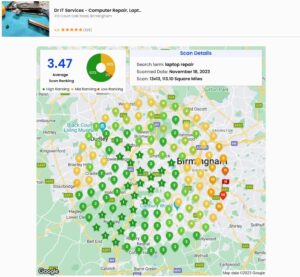Local seo birmingham november 2023 laptop repair